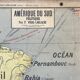 Old school map Vidal-Lablache 20, Mézières, T18, 1900 South America