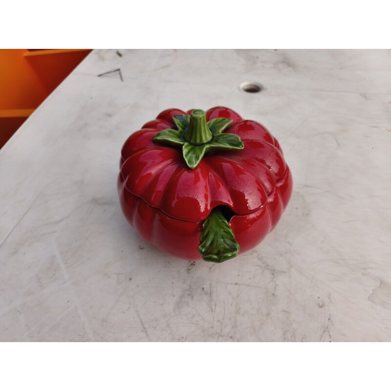 Soupière faïence tomate
