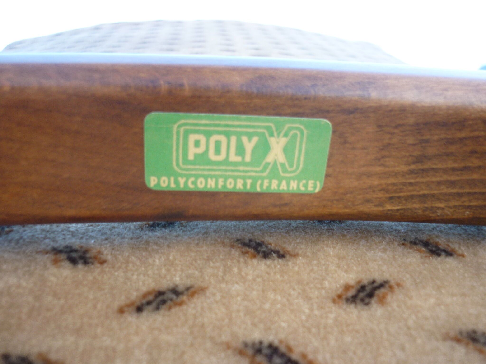 Armchair POLY_X, relax from the 50s