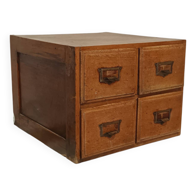 Meuble métier Cabinet archives vintage 1930