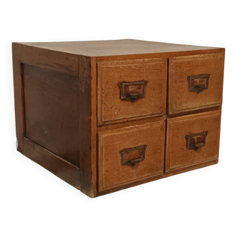 Vintage archive cabinet from the 1930s