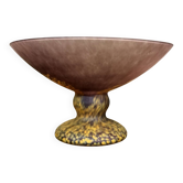 1950s Art Deco style unsigned glass paste bowl