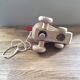 Raw wooden roller duck