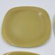 Lot de 4 assiettes Boch La Louvière – Séduction – Années 60