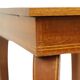 Reuge music box table with key inlaid wood made in italy 43cm
