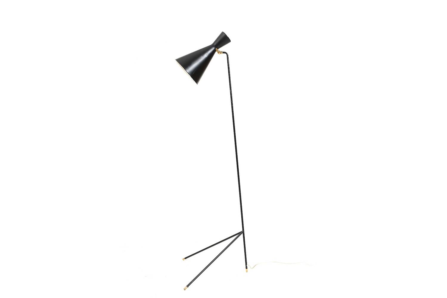 Rare Floorlamp by Knud Joos for Lyfa Denmark 1950s