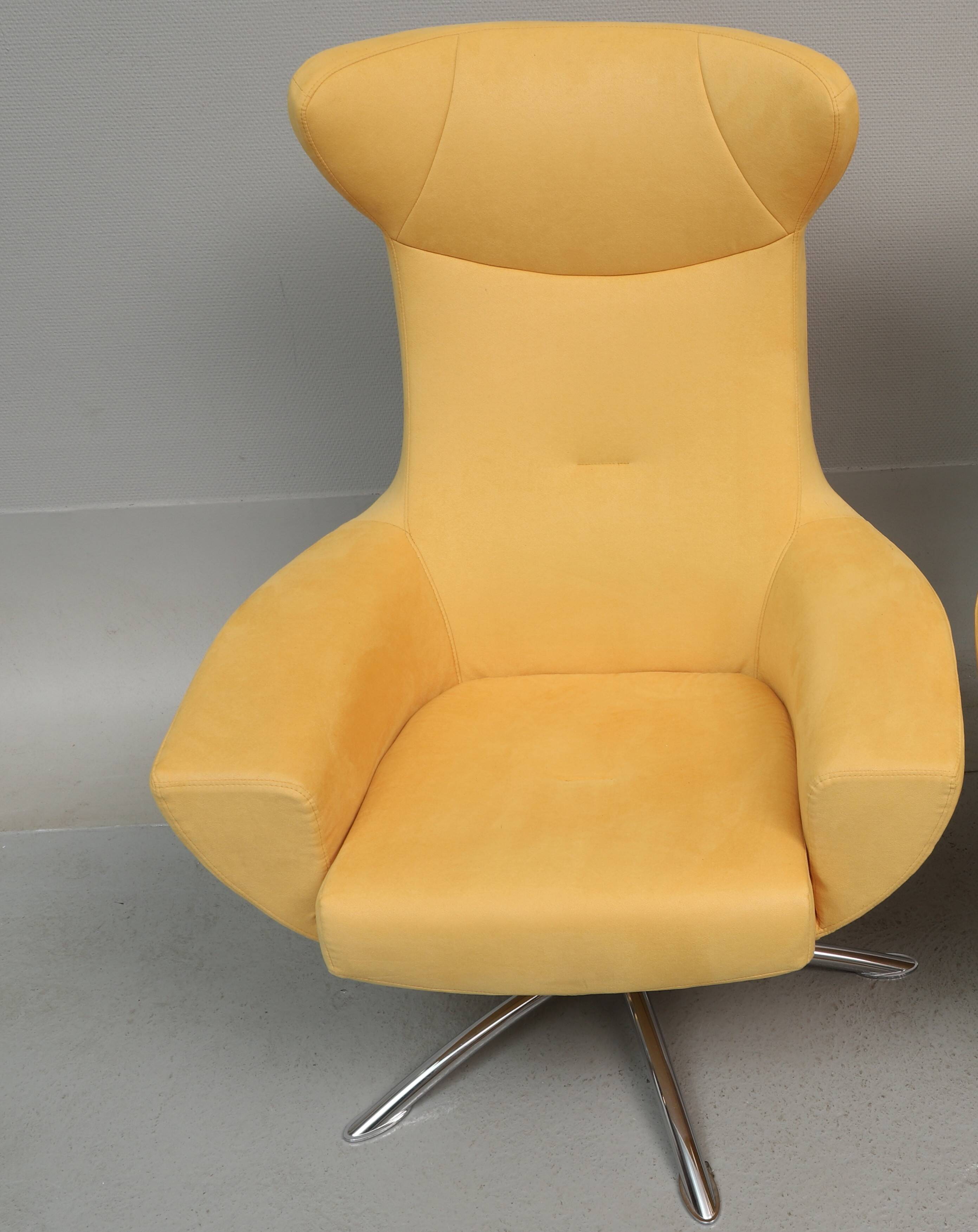 Balou armchair and footrest