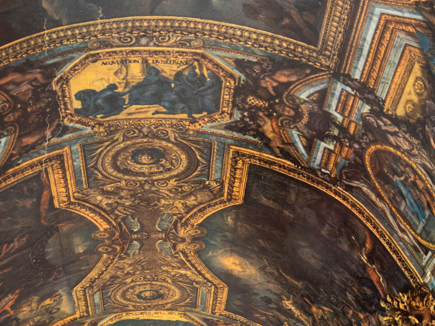 Versaille - La Galerie des Glaces, Travel Poster, 87 x 123 cm