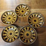 Set of five cups