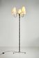 Three-light floor lamp, France 1950