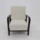 1940s Art Deco Armchair, Czechoslovakia