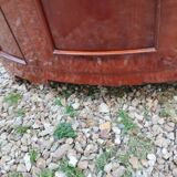 Antique Louis XVI style corner cabinet