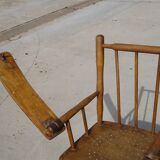 Ancienne chaise haute Baumann