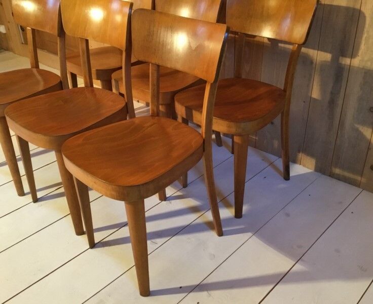 Lot 6 bistro chairs