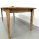 Campaign table in oak and pine, 1970s