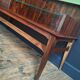 Enfilade vintage en palissandre, meuble coiffeuse ancien, commode