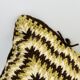 Vintage 70s crochet cushion