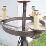Lampadaire en fer forgé