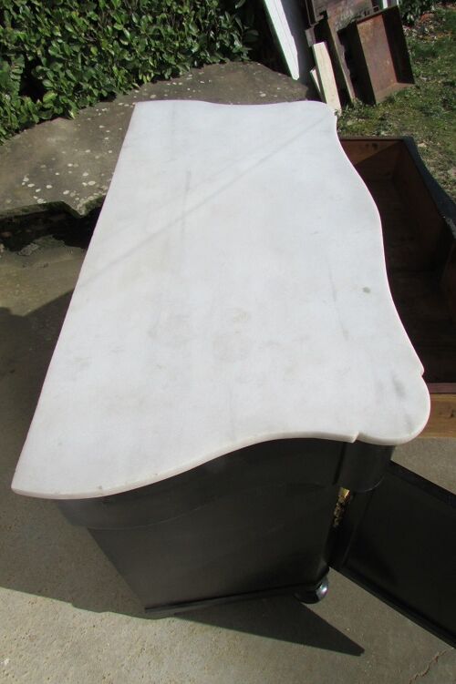 Napoleon III blackened wooden buffet