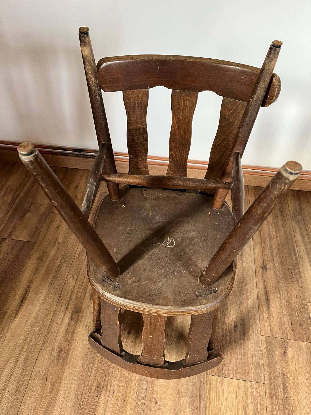 Pair of bistro chairs