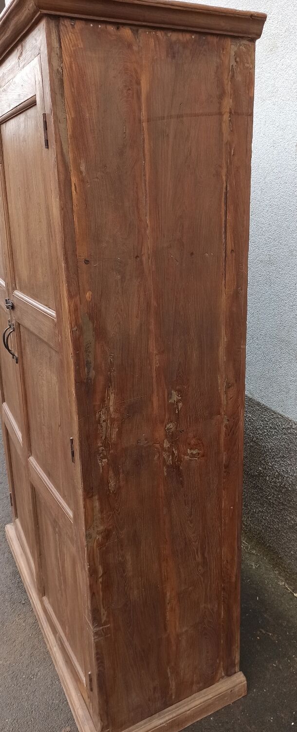 Old wooden wardrobe
