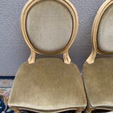 Set of 6 Louis XVI style chairs.