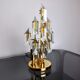 Lamp by Oscar Torlasco for Stilkronen, cut glass Murano, Italy, 1970