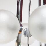 Vintage suspension Sputnik 6 boules années 60