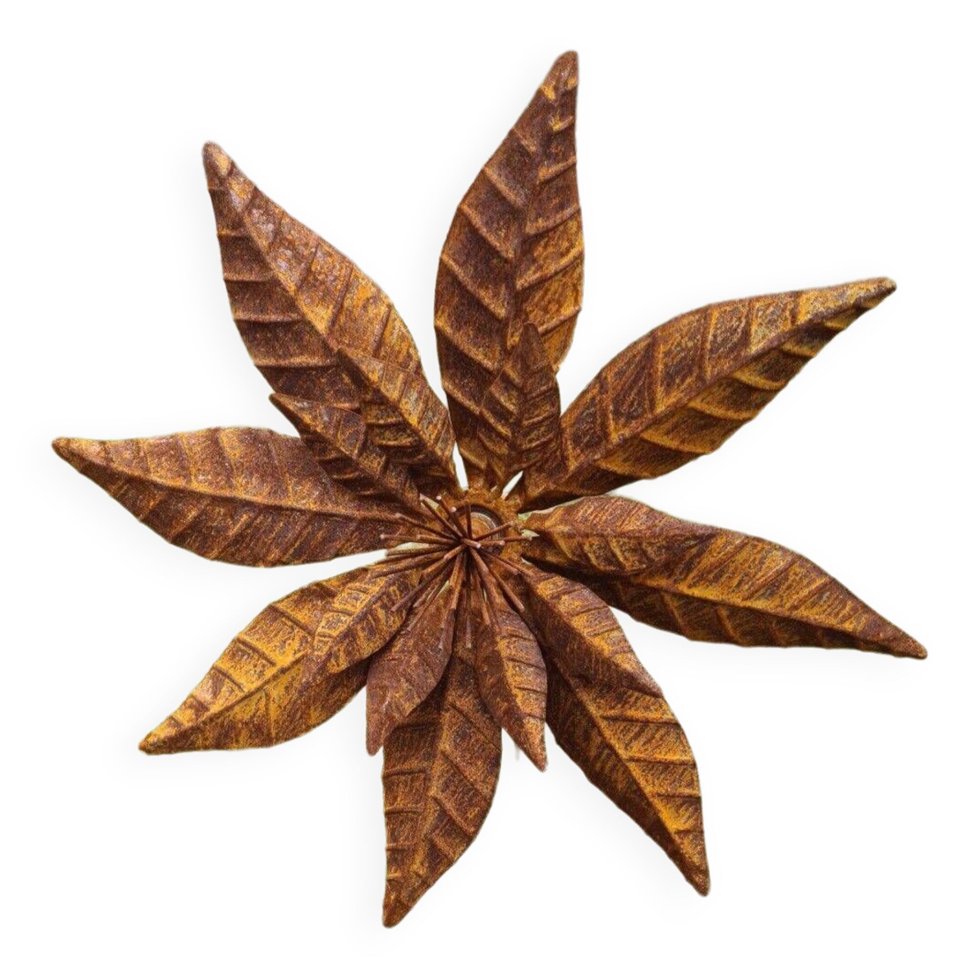 spinning flower, iron windmill