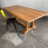 Oak farmhouse table