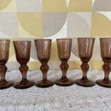 Old blown glasses from La Rochere