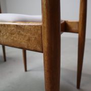 Set of six Alfred Hendrickx Model 500 dining chairs in Rosewood,