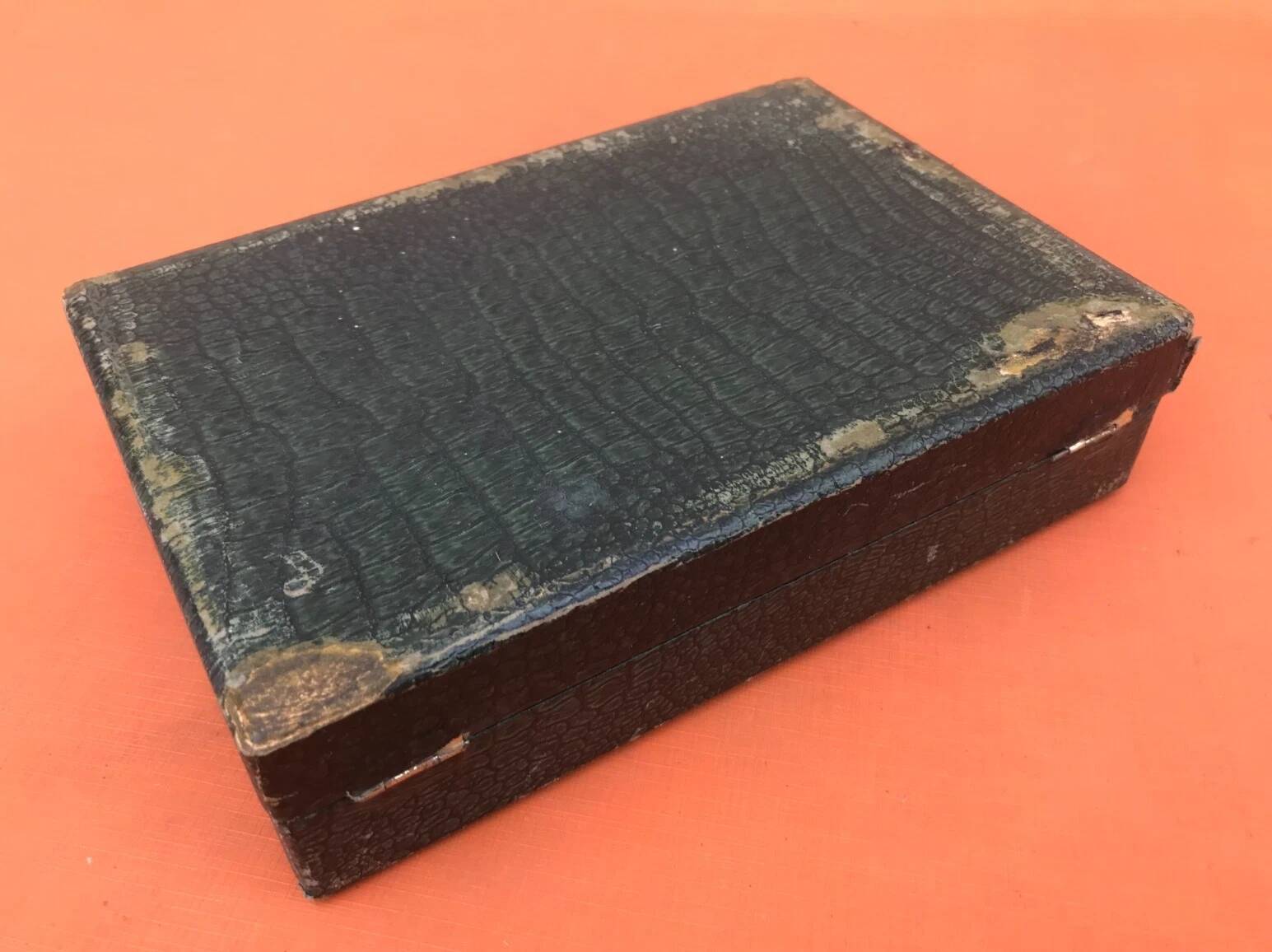 Art Deco Set of 6 forks and 6 large spoons, silver-plated metal, SNO REX