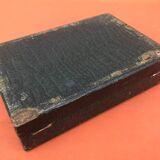 Art Deco Set of 6 forks and 6 large spoons, silver-plated metal, SNO REX