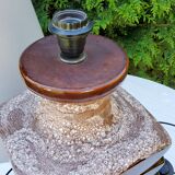 Lamp from the 70s ceramic from vallauris