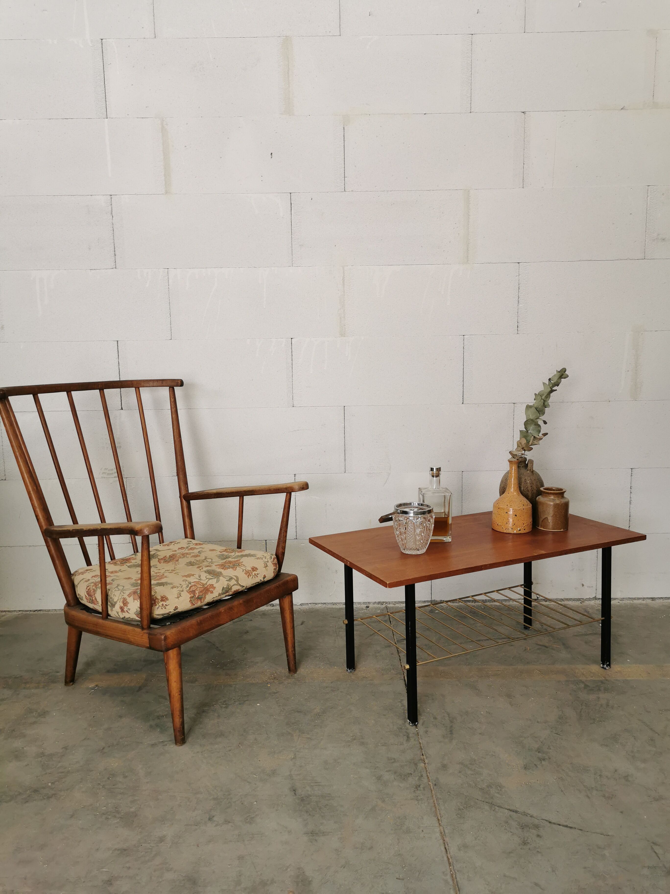 Table basse vintage