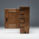 Brutalist Folk Art Cabinet, Spain, 18th Century