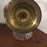 Art Deco tulip wall lamp.