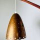Swivel-Arm Perforated Brass Wall Lamp By Hans-Agne Jakobsson For Markaryd, Sweden, 1960S