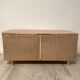 Coffre en bois Lloyd Loom