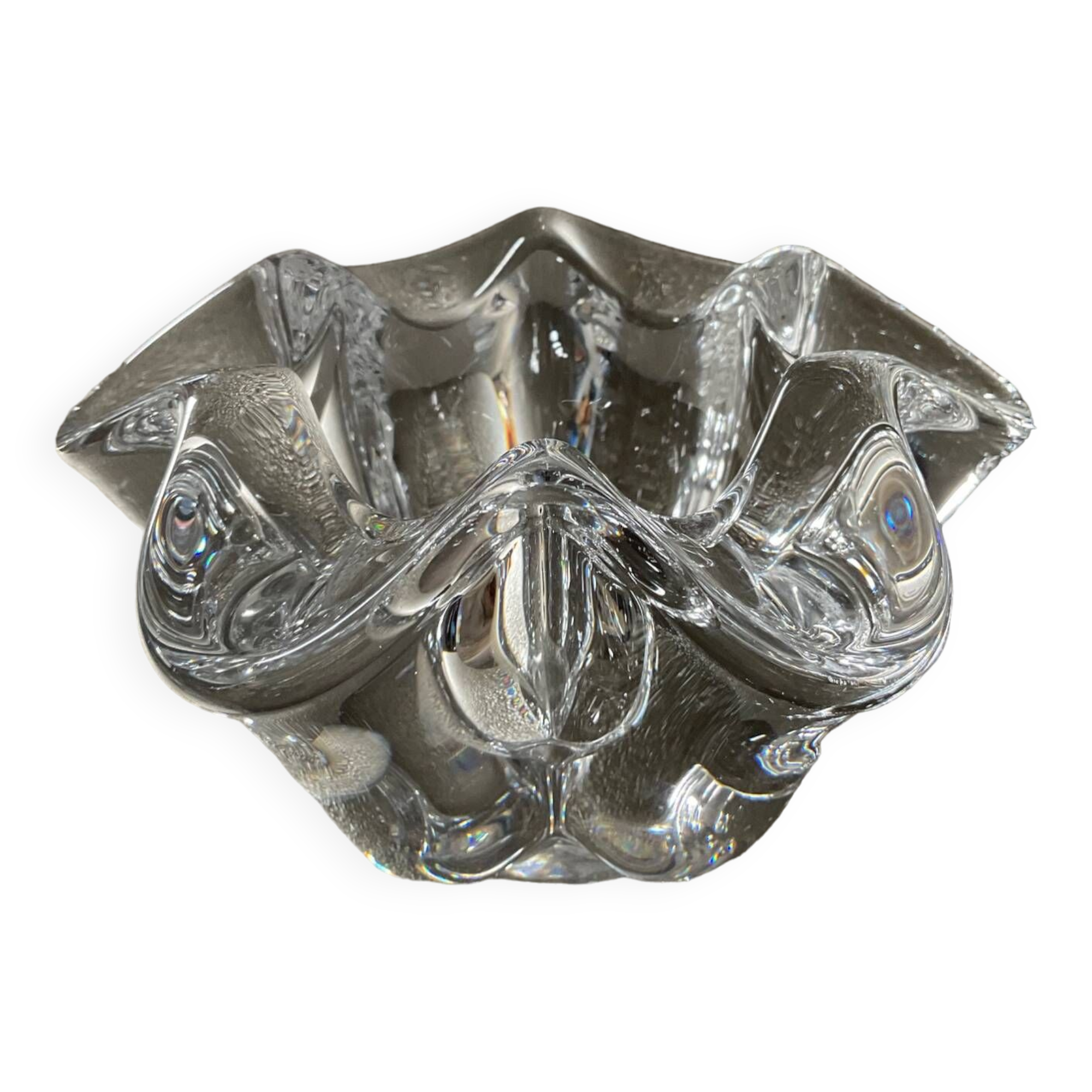 Vintage crystal pocket from Vannes