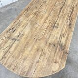 Rounded farm table 1900s model "Gadagne"