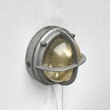 Mid-Century Danish Outdoor Metal Wall Lamp Model Skot by Lauritz Knudsen for Louis Poulsen, 1960s