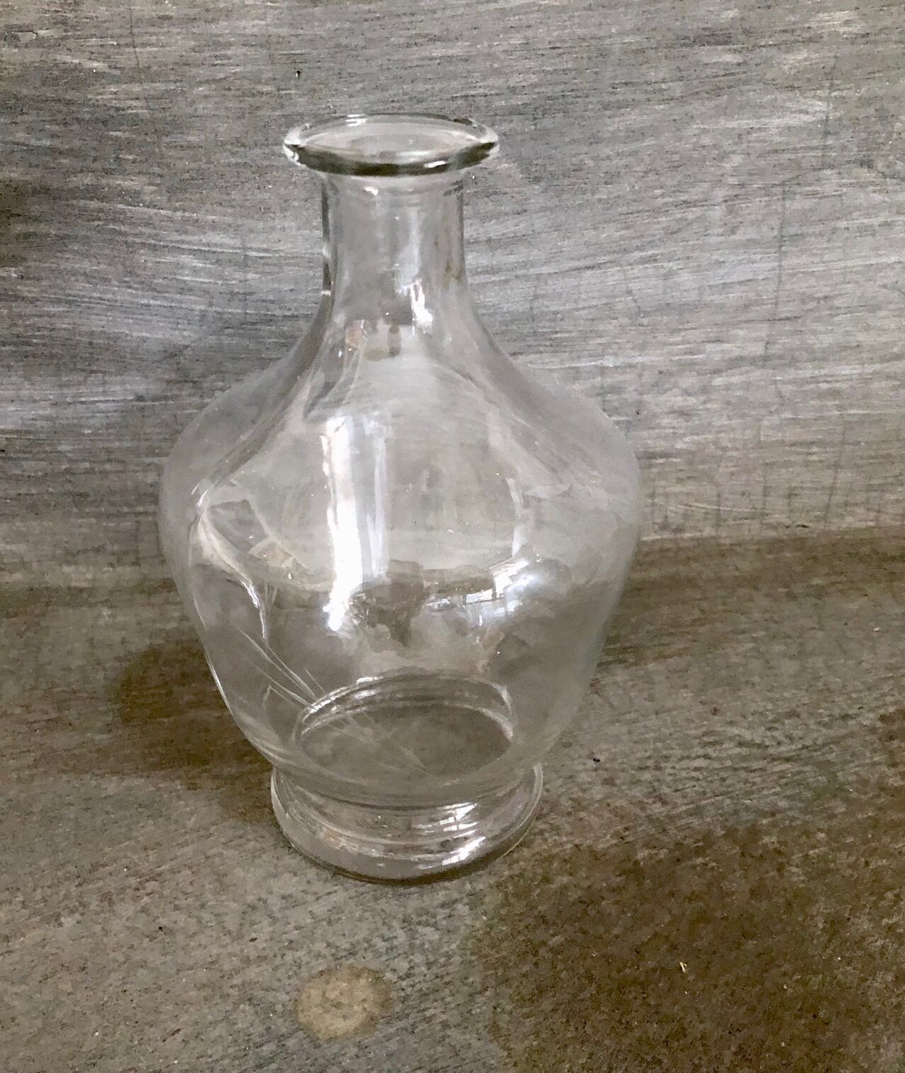 Carafe en verre années 60/70