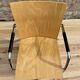 Beech armchairs