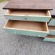 Hardware counter of the 50s 8 drawers 1 niche 250cm