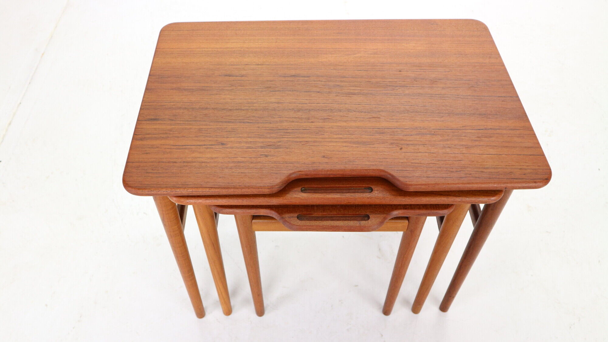 Mid-Century Modern Danish Teak Nesting by Kurt Østervig for Jason Mobler, 1960s