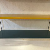 Metal string wall shelf