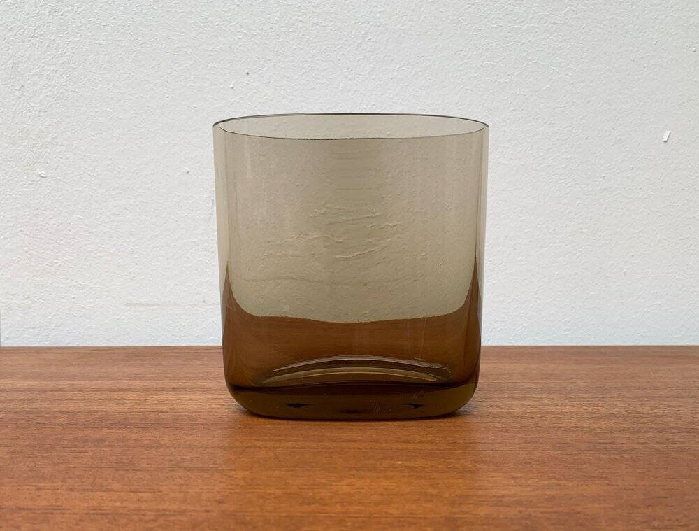 Grand vase en verre vintage allemand de Peill & Putzler, années 1970