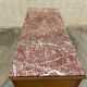Louis XVI style chest of drawers with marble top